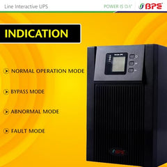 BPE Online UPS MF1101B3 1kVA Power Backup & Protection for Home Office, Desktop PC