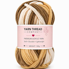 yarn thread company Wool, Plush & Cuddly, Chenille Yarn Supersoft Hand Knitting Wool Ball, (1 Ball/100 Gram Each) Ball Suitable for Craft, Babywear, Baby Blankets, (Parrot Green)