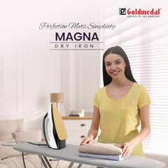 Goldmedal Glide 1100W Dry Iron | Non-stick Weilburger Premium