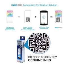 Epson 008 Ink Original Black, Cyan, Yellow, Magenta Ink Bottles - Compatible with Printer L15150, M15140, M15180, L6460, L6490, L6580, L6570, L15180 Models