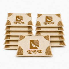Choego New Season Wedding Print Saree Cover Pack of 12 | Zip closure, Doli Print Reusable storage bags, Ideal for bridal designer sarees, Wardrobe organizer, One side transparent