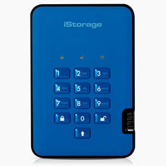iStorage diskAshur2 256-bit 256GB USB 3.1 secure encrypted solid-state drive - Black IS-DA2-256-SSD-256-B