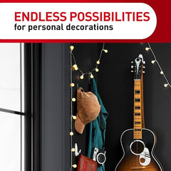 3M Command Clear Medium Wall Hooks, holds 900gms, no paint damage, Holds Strongly, Adhesive hooks for wall, Reusable, Multi-surface (Transparent, 2 hooks, 4 strips)