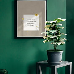 AAVANA GREENS Plastic 40 Inch Artificial Flower Plant for Indoor and Outdoor, Home, Shop, Office, Restaurant Decoration Dark Green (Pack of 1) (1, Plant 8 - with Pot)