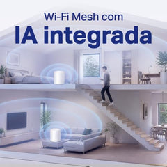 TP-Link Deco X50(1-Pack) AX3000 Whole Home Dual Band Mesh Wi-Fi 6 System, WiFi Router, AI-Driven, Coverage up to 2500ft², Connect up to 150 Devices, Easy Setup, Alexa and Google Home Compatible