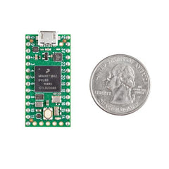 Teensy Teensy 4.0 (with Pins) - Single-Board Computer - USB, CAN - Bluetooth - Main Board, Pre-Soldered Header Pins