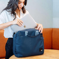DailyObjects Unisex PET Deep Sea Ambit Messenger Bag (13L) For Office & Daily Use|100% Recycled |Stylish Shoulder Travel Bag |Fit Any Laptop Upto 14 Inch | Adjustable Straps & G-Hook Closure