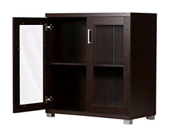 DeckUp Uniti Engineered Wood Book Shelf and Display Unit (Dark Wenge, Matte Finish)