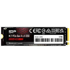SP Silicon Power UD9X 500GB NVMe PCIe 4.0 M.2 2280 SSD, Up to 5000MB/s, 3D NAND, Gen4x4 Internal Solid State Drive for PC, Laptop, Desktop (SP500GBP44UD9005IN)