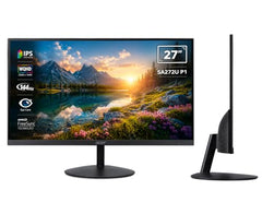 Acer SA272U P1 27 Inch WQHD (2560x1440) IPS Ultra Slim Monitor | 144Hz Refresh Rate | 1ms VRB | HDR10 | AMD FreeSync | HDMI 2.0 + DisplayPort 1.4 | Built-in Dual Speakers | VisionCare | Black