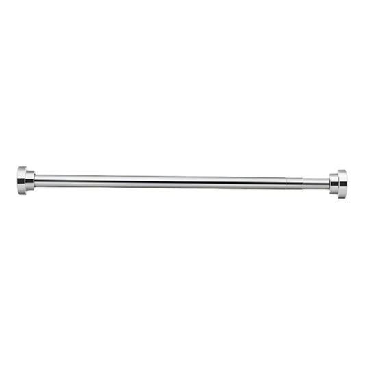 STANSY Adjustable Telescopic Curtain Rod 105 to 170 cm | Heavy-Duty Stainless Steel Tension Rod for Window, Door & Bathroom | Rust-Resistant Multipurpose Expandable Rod