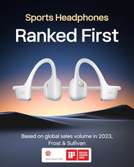 SHOKZ OpenRun Pro 2 Bone Conduction Sports Headphones, Black