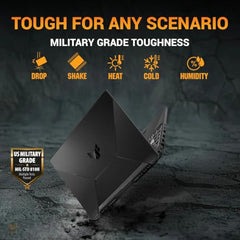 ASUS TUF Gaming A15, Gaming Laptop, AMD Ryzen 7 155, RTX 3050 GPU (16GB/512GB/39.62 cms (15.6) FHD/Windows 11 Home) FA506NCG-HN443W