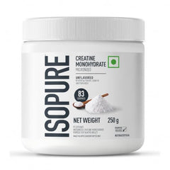 Isopure 100% Creatine Monohydrate Micronized, 250g- 83 servings, Increase Lean Muscle Mass, Enhances Muscular Endurance