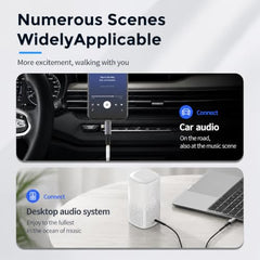 Verilux® 2 in 1 Audio Adapter USB C and Light to 3.5mm Jack Converter