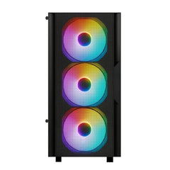 METHEI Gaming Desktop Computer, (Core i7-3770 3.4 GHz // 16 GB DDR3 RAM // 512 GB SSD // GT 730 4 GB Graphics // RGB Cabinet // Windows 11 // Ms Office 21)