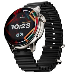 GOBOULT Crown R Pro 2 Smartwatch 1.43''HD AMOLED Display,BT Calling 5.2,600Nits Brightness,IP67,150+Watchfaces, 120+Sports Modes, AI Voice Assistant, SpO2 Monitoring(Charcoal Black)