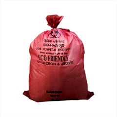 HEAN Bio Hazard Waste Disposal Bags, 20x24 inch, 75 Micron, Bio Medical Garbage Bags (Yellow - 10)