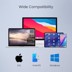 Portronics Bubble Dock Wireless Keyboard with Tablet Holder, Multi-Device Pairing, Rechargeable Battery,Dual Connectivity(2.4 GHz RF & Bluetooth 5.3v)
