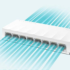 TP-Link LS1005 5-Port 10/100Mbps Desktop Switch|Green Ethernet Technology Network Hub|IEEE 802.3X |Plug and Play|Fanless Design