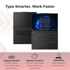 Lenovo Smartchoice ThinkPad E14, AMD Ryzen 7 250 (Coequal R7 8845HS), 16GB RAM, 512GB SSD, WUXGA IPS 14”(35.56cm), Win11, Office 2024, Black, 1.41Kg, 21T0S0FP00, FPR, Backlit,300Nits, 1Y Onsite,Laptop