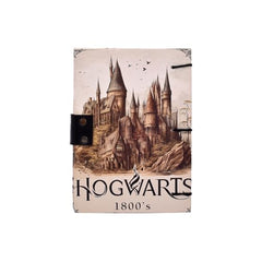 NIZAM HANDICRAFT Harry Potter Hogwarts Print special binding A5 Diary Un-Ruled 200 Pages (Multicolor) 7x5 inch