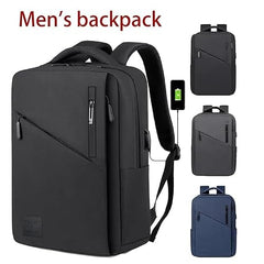 Impulse Empower Elite Laptop Backpack for Men & Women | 25L Polyester School & College Bag | USB Charging Port | Padded Laptop Sleeve | Multiple Pockets with Bottle Holder | Black