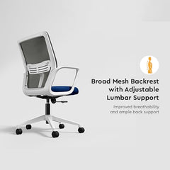 Interio by Godrej Vurv Mesh Mid Back Study Chair
