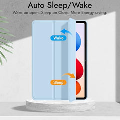 Robustrion Cover for Redmi Pad 2 Pro 12.1 inch Cover Case with Pencil Holder, Trifold Cover Case for Redmi Pad 2 Pro 5G Tablet Cover [Auto Sleep Wake Support] - Black