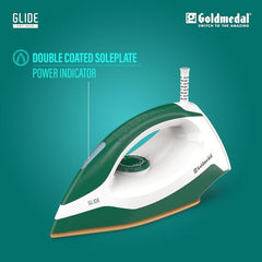 Goldmedal Glide 1100W Dry Iron | Non-stick Weilburger Premium