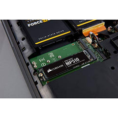 Corsair MP600 CORE 2TB M.2 NVMe PCIe x4 Gen4 SSD (Up to 4,950MB/sec Sequential Read & 3,700MB/sec Sequential Write Speeds, High-Speed Interface, 3D QLC NAND, Built-in Heatspreader) Aluminum