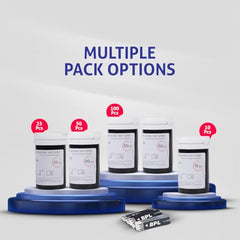 BPL Medical Technologies Glucose Meter Kit for Instant Accurate Blood Sugar Test at Home|Glucometer Machine, 10 Lancets, Lancing Devices & Vial of 110 (10+100) Diabetes Test Strips Combo