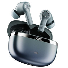 boAt 2026 Launch Nirvana Ion TWS Earbuds (Lunar Black) | Massive 120 Hours Playtime, Quad Mics ENx™ Tech, Multipoint Connectivity, In-Ear Detection, Dual EQ Modes, and BEAST™ Mode