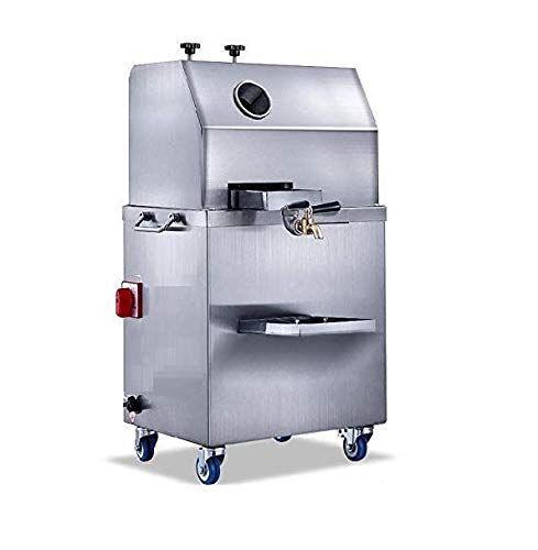 SYGA 3 Rollers Stainless Steel Sugarcane Juice Machine Without Battery (1.5 HP)
