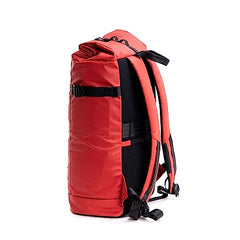 TRIPOLE Tusker Roller Top Laptop Backpack for Daily Use and Travelling | Water-repellent fabric, Anti Theft Pockets and Expandable size (Khaki)