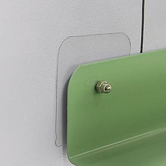 AMIQUS 10 Pcs Hevy Duty Self Adhesive Hook for Hanging Kitchen Item and Other Stainless Steel, Gold Waterproof, Strong Towels, Keys, Utensils,Robes Double-Sided Transparent (Double Claw V Shape)