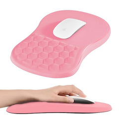 EooCoo Mouse Pad for PC, Mouse Pad Wrist Support, Mousepad Large, Black