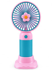 Funstars Mini Portable Hand Fan USB Type-C Rechargeable(Green)