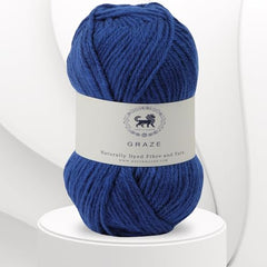 Nestnhaven Acrowools Graze Hand Knitting and Crochet Yarn. Pack of 1 Ball - 100gms. Shade no - NNHG001 (Berry Purple)