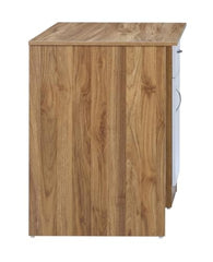 DeckUp Plank Uniti Engineered Wood Study Table and Office Desk (Bavarian Beech, Matte Finish)