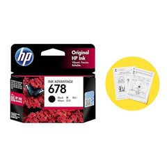 HP 678 Black Original Ink Advantage Cartridge