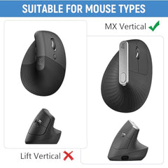 ZORBES Compatible with MX Vertical Mouse Case, EVA Hard Shell Travel Bag | Protective Storage, Scratchproof Surface, Waterproof Design, Soft Plush Liner, Portable Carrying Design for Daily Travel