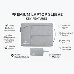 Tabelito® Hybrid 13.3 inch Laptop Bag Sleeve Cover with Box HP/Dell/Accer/Apple/Asus/Lenovo/Ultrabook/Razer Etc.-Blue 13.3 INCH
