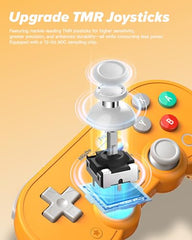 8bitdo Pro 3 Bluetooth Controller with TMR Joysticks, Interchangeable ABXY Buttons, Pro Backbuttons, Charging Station, Hall Effect Triggers for Switch/Switch 2, Windows, Apple, SteamOS, Android