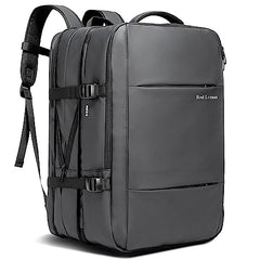 Red Lemon Titan Ultrafit Plus Bange Series 15.6-inch Laptop Bags Backpacks for Men and Women 45L Outdoor and Camping 3in1 Office Bags,Travelling,Backpack (With Bottle Holder), Black