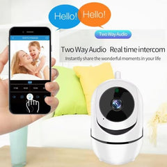 Maizic Smarthome Alfa 3MP FHD WiFi Indoor CCTV Camera for Home | 360� Pan Tilt Smart Home Camera, Color Night Vision, AI Motion Detection, 2 Way Audio, Wireless Security Camera