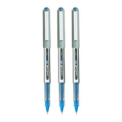 uni-ball Eye UB157 0.7 mm Roller Ball Pens, Black Ink, Pack of 3