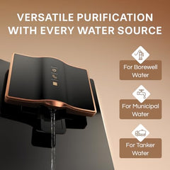 Aquaguard Enrich Nexen RO+UV Water Purifier | 2-Year Warranty | Active Copper & Alkaline Boost | 2-Year Filter Life Powered by Anti-Scale FIlter | Removable Drip Tray