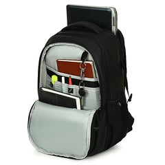 HOT SHOT QUANTUM_1355| 35 L unisex laptop backpack |15.6 inch|Detachable Key Ring,|Trolley sleeve|laptop bag for men|office & college|bag for men & women