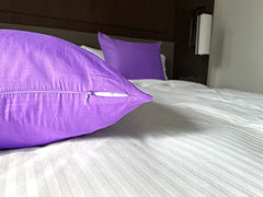 safhome Soft Pillow Covers 20 x 32 Inches - 100% Egyptian Cotton 400 Thread Count Set of 2 Pillow Cover Set Envelope Closure Hotel Quality Pillowcase - Aqua Blue